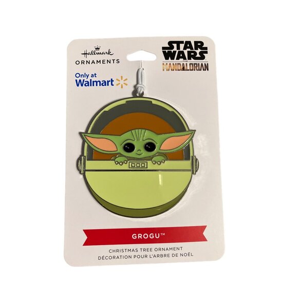 Star Wars The Mandalorian Grogu Christmas Tree Ornament - Picture 1 of 8